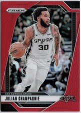 2024-25 Panini Prizm #158 Julian Champagnie Prizms Basketball #/225