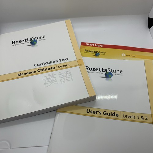 Rosetta Stone Chinese Level 1 Mandarin CD-ROM Software Complete w/Guide! B20 - Photo 3/7