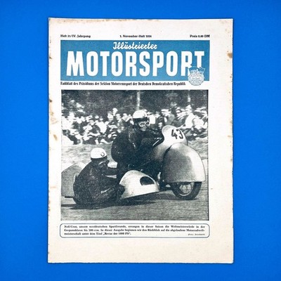 IMS Illustrierter Motorsport DDR Zeitschrift 1. Nov. 1954 Heft 21 Oldtimer