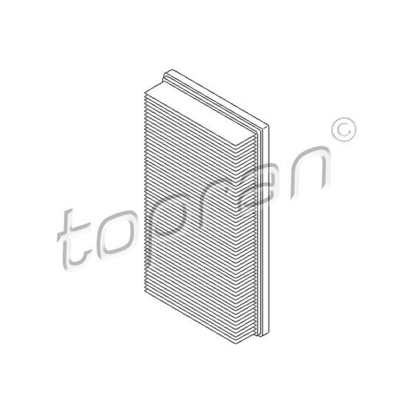 Topran Luftfilter Passend FüR Ford Focus Volvo C30 S40 V50 | 302 084-image