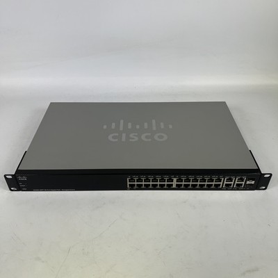 Cisco SG300-28PP 28-Port Gigabit PoE Managed Network Switch