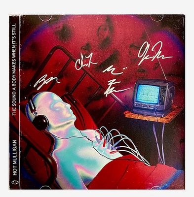 #ad HOT MULLIGAN The Sound A Body Makes When It#x27;s Still Blue LP SIGNED COVER $75.00