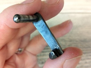 Colt "1" Stamp Genuine Factory 1911 Serrated Slide Stop 1950-80 Blued 45ACP 1500