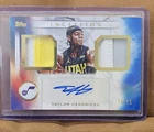 Topps Inception 2025-26 Taylor Hendricks Utah Jazz Auto Dual Relic Patch /25