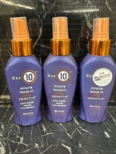 3x It's a 10 Miracle Leave In Plus Keratin 4 oz new