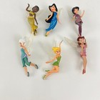 Disney Pixie Hollow Fairies Toy Figures Lot of 6 No  Stands Tinker Bell Topper