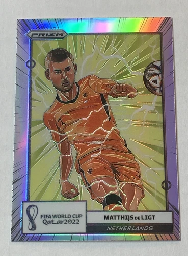 2022 Panini Prizm World Cup Matthijs De Ligt Manga #13 Netherlands Case Hit SSP