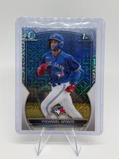 Yhoangel Aponte 1st Bowman Chrome Mojo Refractor Blue Jays NM/M