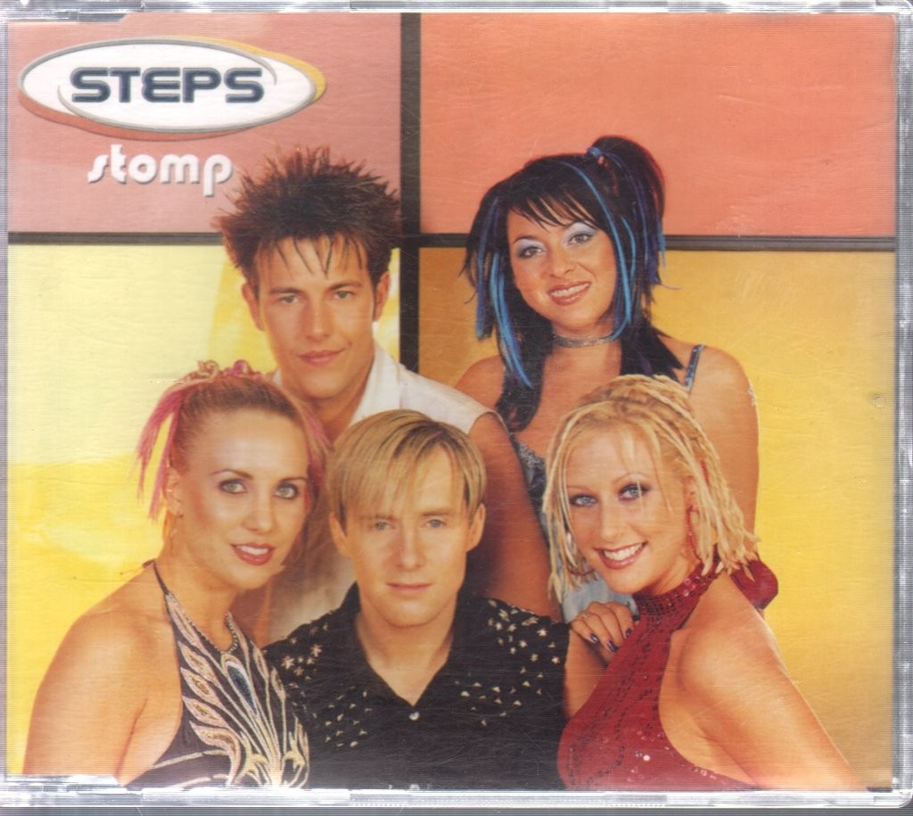 Steps (Pop Group) Stomp CD Europe Jive 2000 single 9201212