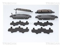 Triscan Bremsbelagsatz, Scheibenbremse 8110 50009 FüR Ford USA