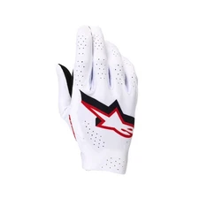 Alpinestars Gloves Supertech MX White Black Fire Red 
