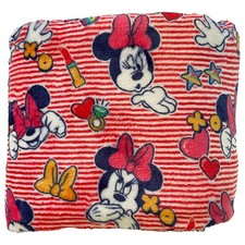 5'x6' NWT Disney MINNIE MOUSE Striped The Big One Oversized Plush Throw Blanket