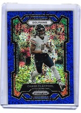 2023 Chase Claypool Prizm Blue Sparkle Prizm     40/96    #46 (H197)