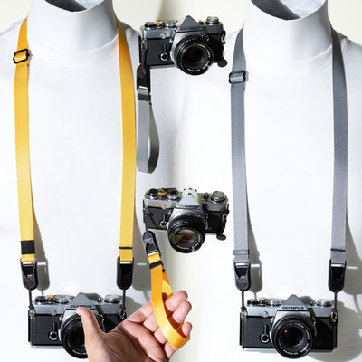 Camera Strap Metallic Gold/ Silver Leash  w/ Peak Design Anchors Handmade