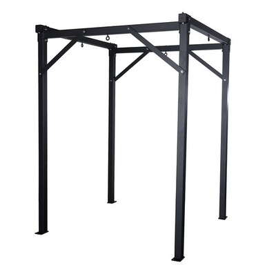 Titan Fitness Heavy Bag Boxing Stand - Holds 4 Bags, 6'x6' Boxing Rack