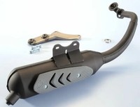 Polini Original Kpl. Auspuffanlage Peugeot Vivacity 2 50 2T Motorsport 2007-09