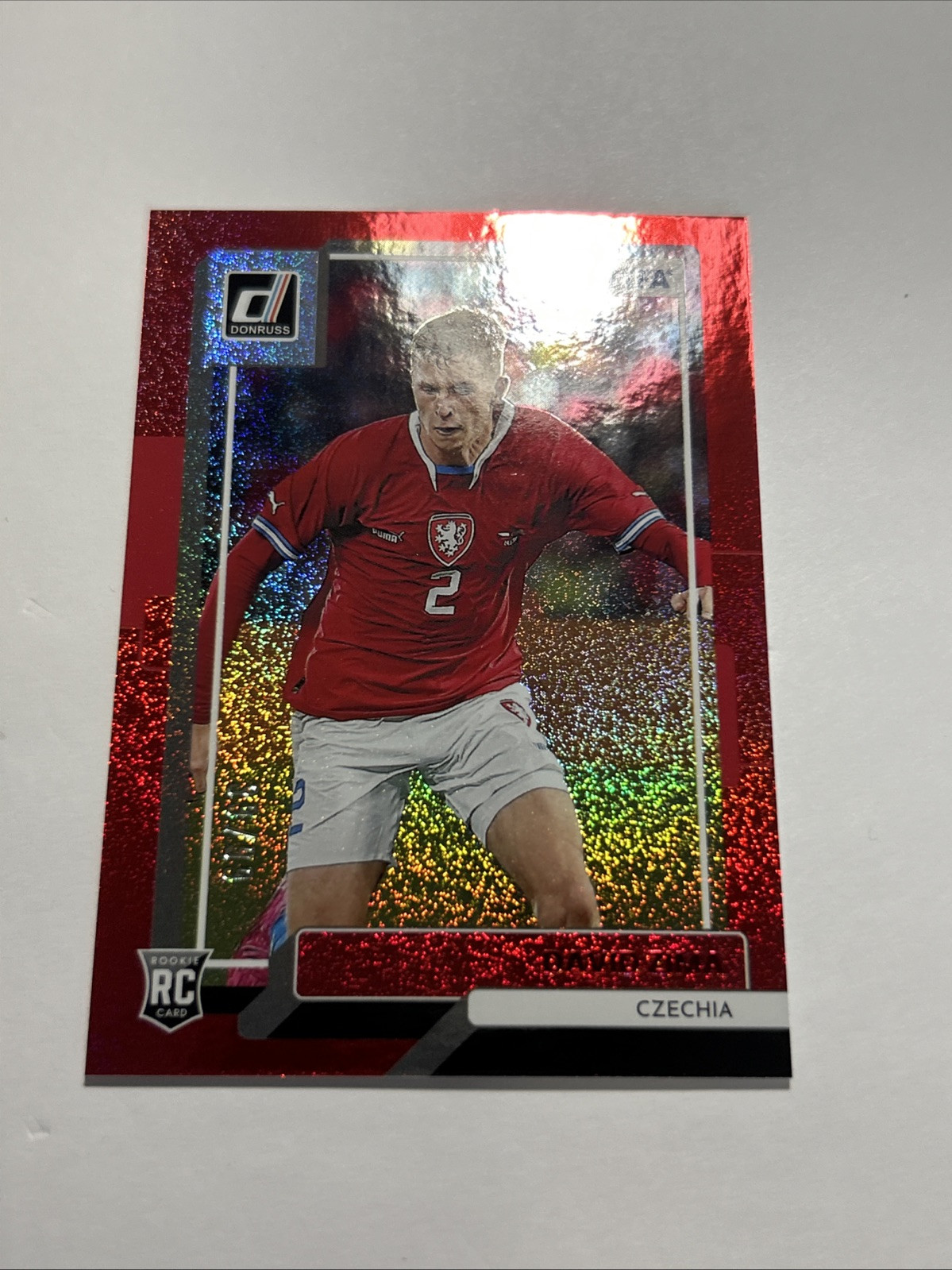 2022-23 Panini Donruss - David Zima #22 Red /99 (RC)