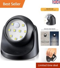 Adjustable LED Motion Sensor Light - 150 Lumens, Easy Install, Wireless Design