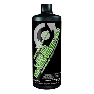 (18,95 EUR/l) Scitec Nutrition Liquid Magnesium 1000ml Ananas-Orange