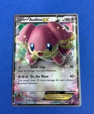 Pokémon TCG Audino EX Fates Collide Holo Ultra Rare Card 84/124