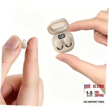 Discreet Mini Invisible Earbuds Wireless Bluetooth Micro Hidden Sleep Tiny Nude