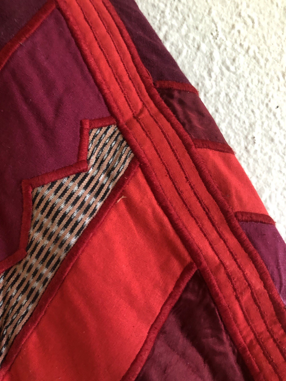 Handmade Native American design patchwork Jacket … - image 3