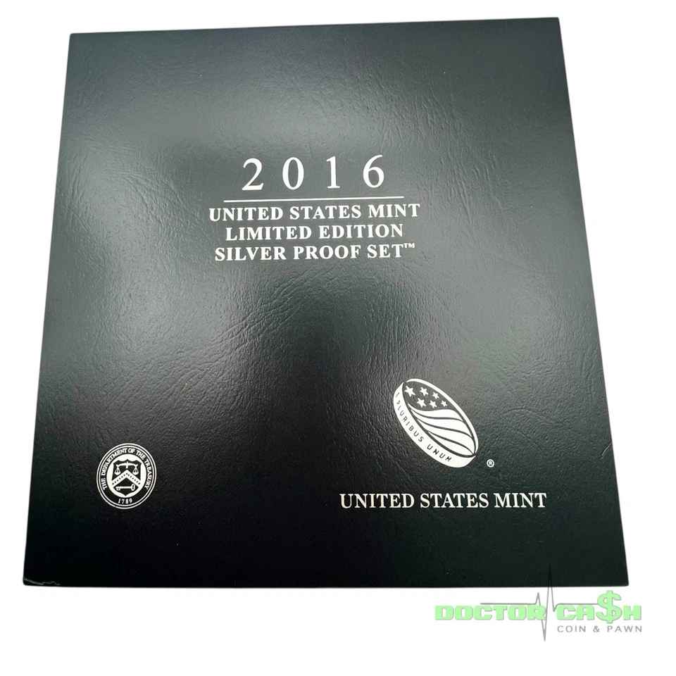 2016 United States Mint Limited Edition Silver Proof Set 8 Coins with Box & COA - Image 2 of 4
