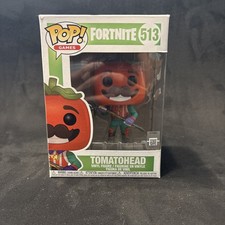 2019 FORTNITE TOMATOHEAD FUNKO POP #513 WITH PROTECTIVE COVER