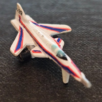 Micro Machines Flugzeug Plane Grumman X-29 Jet Airforce Militärflugzeug weiß