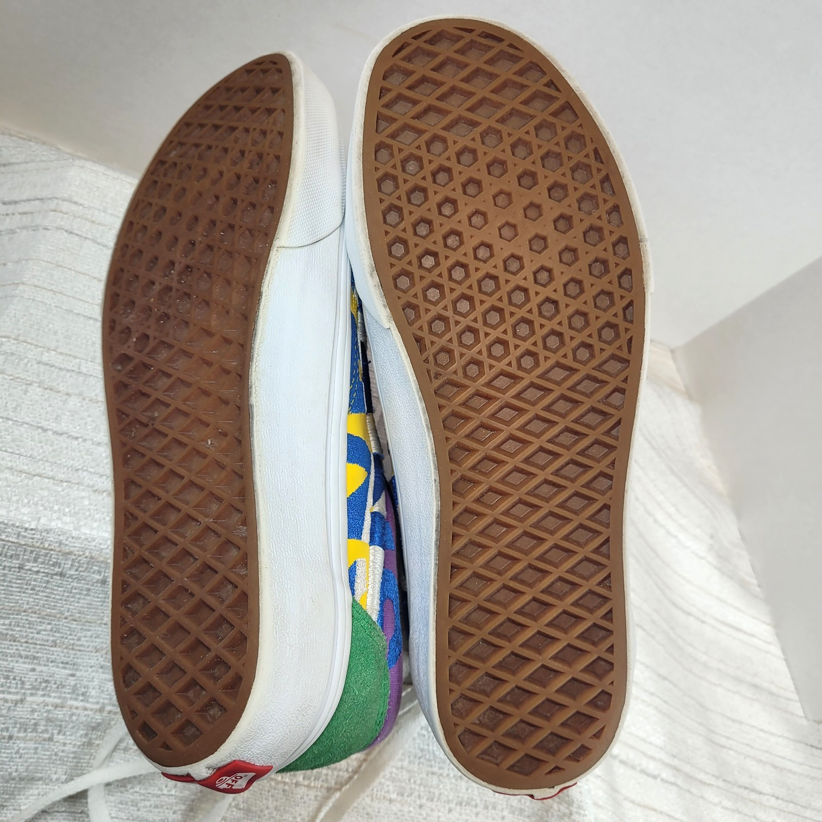 Vans Old Skool Statement Sneakers Multicolor Embr… - image 14