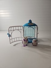 Little Live Pets. Adult Baby Owls. Purple/white. With Cage.