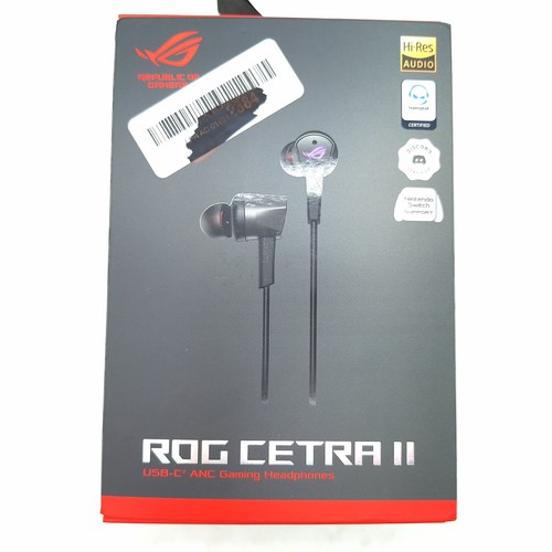 ASUS ROG Cetra II in-Ear Gaming Headphones | Earbuds, Microphone, ANC, USB-C - Picture 3 of 3