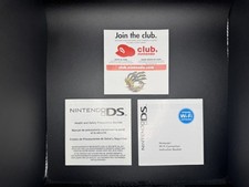 Pokemon Platinum Version Inserts only Nintendo DS