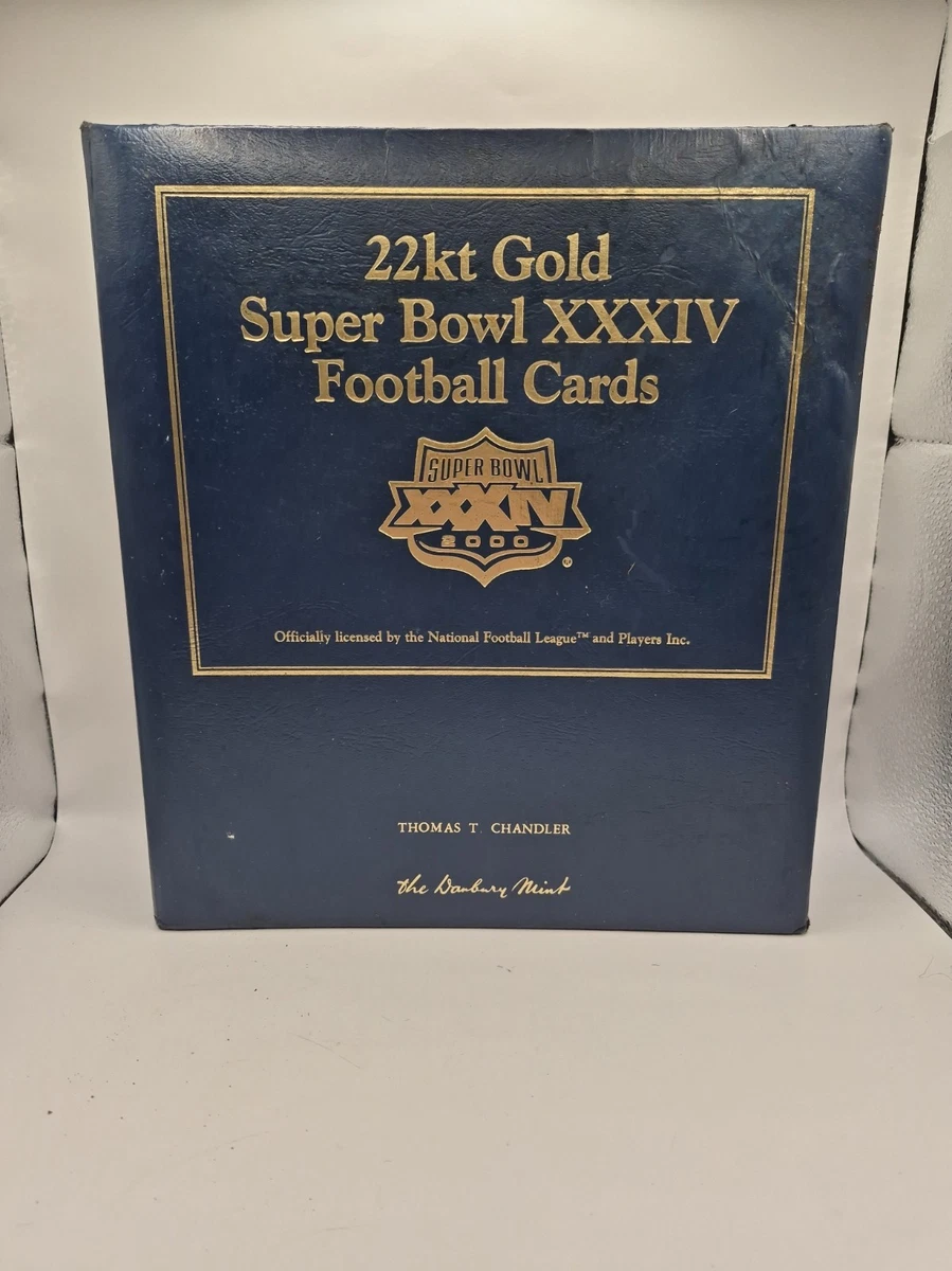 Danbury Mint 22kt Gold Football Cards for sale | eBay
