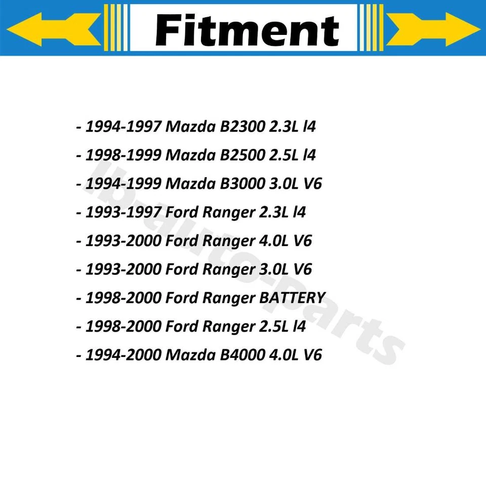 2X Cabo de Freio de Estacionamento Traseiro Raybestos Para Ford Ranger 1993 1994 1995 1996 - Imagem 2 de 4