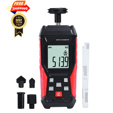 Digital 2-in-1 Tachometer Noncontact Laser Photo Sensor 3 99999RPM and...