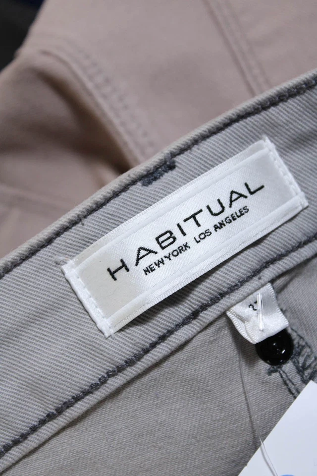 Habitual Women's Button Closure Five Pockets Skinny Denim Pant Pink Size 27 - Image 4 of 4