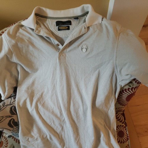Greg Norman Golf Polo Shirt Men's Large 