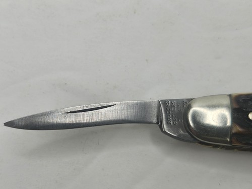 VINTAGE RODGERS CUTLERS TO HER MAJESTY STAG  PEN KNIFE 1837-1901 English  - Picture 11 of 14