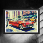 '56 Thunderbird, "New York State of Mind",  Framed Museum-Quality Matte Print