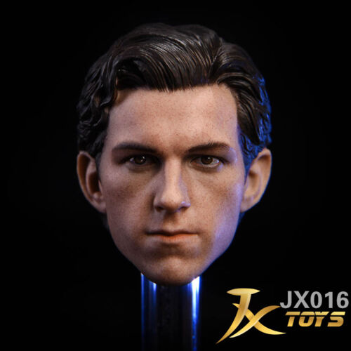JXtoys 1/6 Escultura de Cabeza de PVC Spider-Man Tom Holland Modelo Tallada Regalo F PH JX016 - Imagen 2 de 6
