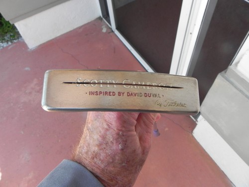 SCOTTY CAMERON TITLEIST INSPIRED BY DAVID DUVAL NEWPORT Putter with HC Used - Picture 3 of 11