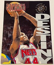 1994-95 Topps Stadium Club Basketball Destiny DERRICK COLEMAN, N.J. Nets #2B