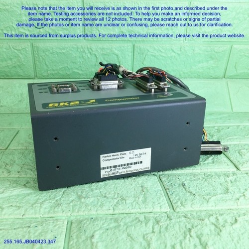 Parker 6K2, 2 Axis Stepping Controller MISSING PLUGs as photos, sn:0275LAST, DHL - Picture 13 of 18