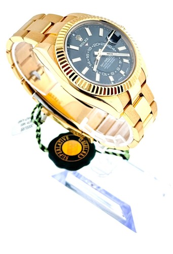Reloj Rolex Sky-Dweller 326938 42 mm oro amarillo Oyster Perpetual calendario anual - Imagen 3 de 6
