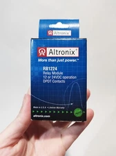 Altronix Rb1224 Relay Module 12 or 24 VDC operation DPDT contacts A 