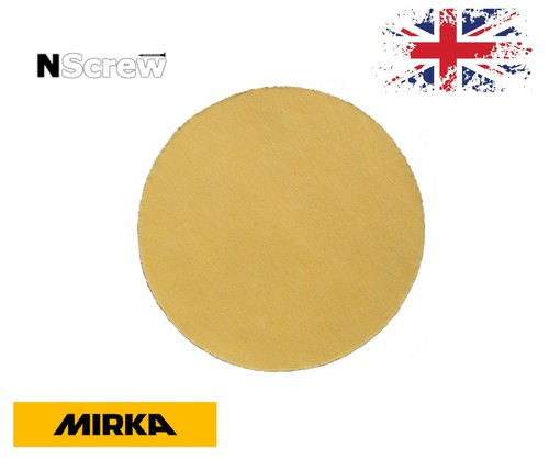 Schleifscheiben 6"" Mirka Schleifpapier 150 mm 40-600 Orbitalpads Haken und Schlaufe - Bild 2 von 4