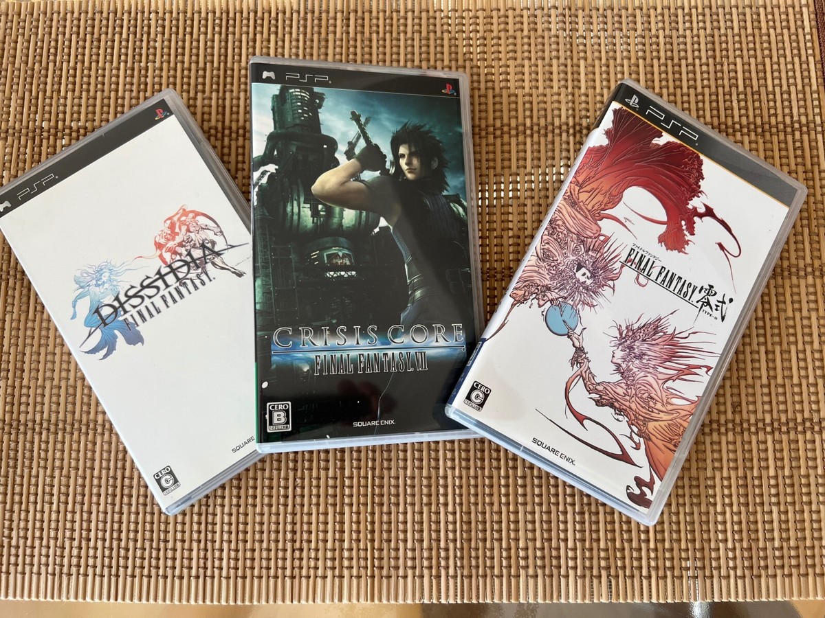Jeu Final Fantasy RPG Pour PSP - Version Française, Bon état Complet