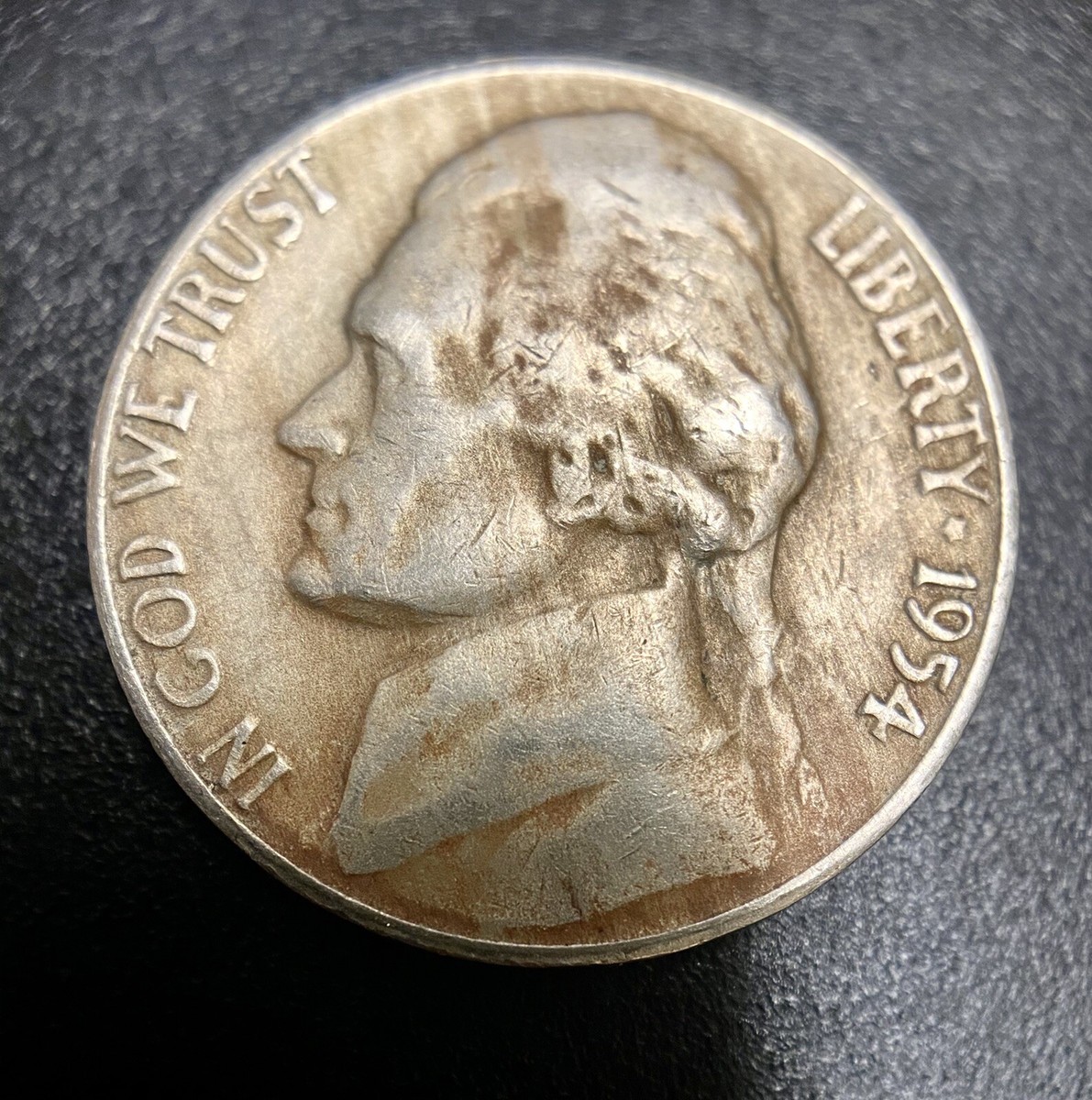 1954 s jefferson nickel Rpm Error | eBay