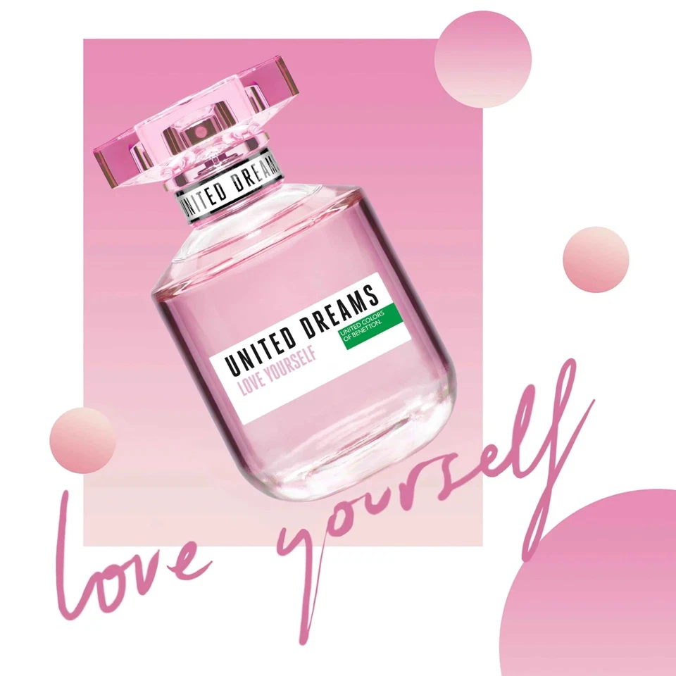 Benetton United Dreams Love Yourself  2.7 oz / 80 ml Eau de toilette - Image 3 of 4